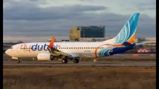 Полет Москва - Дубай на Boeing 737 "Flydubai".