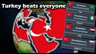 Turkey beats everyone | Roblox Rise of Nations