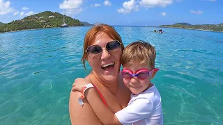 We Went To Tortola BVI On Our Disney Cruise! | Amazing Views, Beef Island Beach & Cabanas Breakfast!