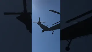 UH60 Black Hawk Low Level Fly By - Cape Cod