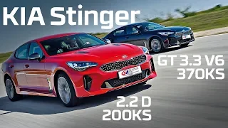 KIA Stinger - Test on track NAVAK by SAT TV Show