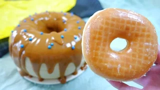 Giant Donut Mirror cake