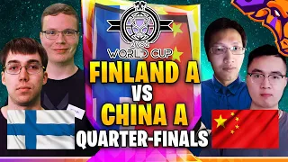 World Cup 2v2 China vs Finland Quarterfinals Best of 5