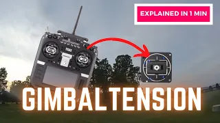 HOW TO: Gimbal Tension | Radiomaster TX16S MKII Hall | 1 minute