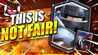 THIS DECK NEEDS TO BE DELETED!! MEGA KNIGHT + PEKKA IS INSANE in Clash Royale! 😱