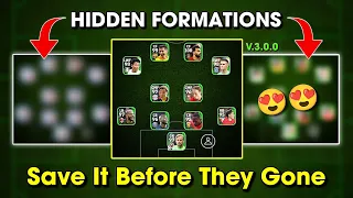 How To Get Hidden Formations !! Best Formations In eFootball 2024 Mobile 🤩🔔