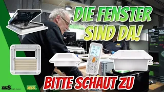 Die Fenster sind da! Bitte schaut zu (Einbauvideo) | WCS Goch