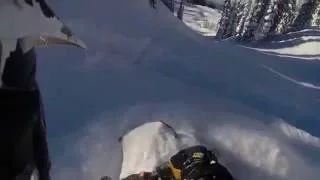 Pov of my greatest day on snow in blue river