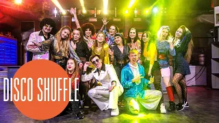 DISCO SHUFFLE DANCE 70s | GALAXY CREW | Daddy cool - Boney M.