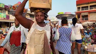 BIGGEST NEW NIGHT MARKET ASHAIMAN GHANA ACCRA