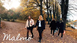 Malmö, Sweden 🇸🇪 Autumn in Kungsparken Amazing Park 4k Walking Tour ASMR October 2021