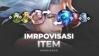 "improvisasi item" biar kek propleyer