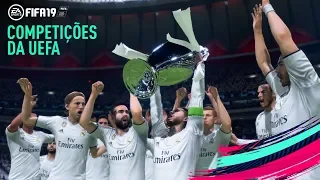 FIFA 19 - Champions League, Europa League e Super Cup em Português | PS4