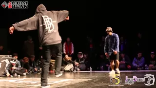 D Rock vs Beast / Toprock Battle SF_2 / Juste Debout 2013 Korea / Allthatbreak.com