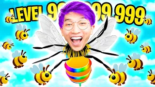 Can We Unlock The HIGHEST LEVEL BEE In ROBLOX BE A BEE?! (WE SPENT SO MANY ROBUX!)