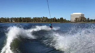 How to do a half cab roll - Wakeboarding