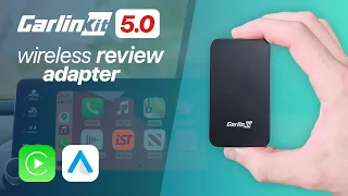 Carlinkit 5.0 REVIEW CPC200-2air FASTEST Wireless Adapter Apple CarPlay and Android Auto