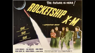 ROCKETSHIP X-M (1950) Theatrical Trailer - Lloyd Bridges, Osa Massen, John Emery