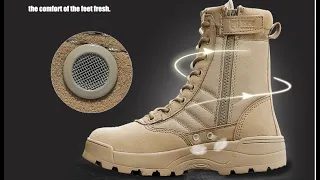 Мужские военные тактические ботинки: обувь с Алиэкспресс