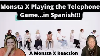 hello82's "Monsta X , the legendary latino kpop group | telephone game" | A Monsta X Reaction