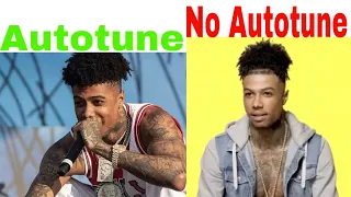 [Blueface] thotiana with autotune v.s without autotune