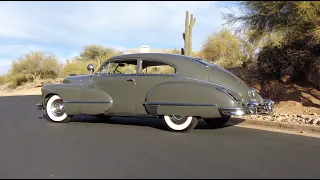 1947 Cadillac Series 62 2 Door Sedannette in Gray & Ride on My Car Story with Lou Costabile