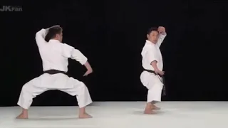 Seiyunchin kata Goju-ryu Karate JKF Tetsuya Furukawa