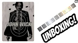 JOHN WICK (Steelbook) Unboxing and Review With Commentary