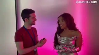 INTERVIEW Nutsa Buzaladze "Firefighter" (Georgia 2024) - London Eurovision Party