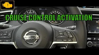 Nissan Cruise Control Activation