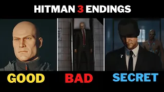 Hitman 3 2021 Good ENDING , New Bad ENDING and a New Secret ENDING