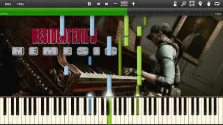 Resident Evil 3: Nemesis - End Credits - Synthesia Piano Solo Tutorial