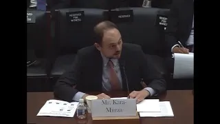 Hearing: “Russia’s Strategic Objectives in the Middle East and North Africa”