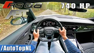 Audi RSQ8-R ABT 740HP POV Test Drive by AutoTopNL