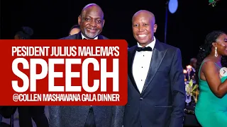 President Julius Malema giving a keynote address @the Collen MAshawana Foundation 12thANN GalaDinner