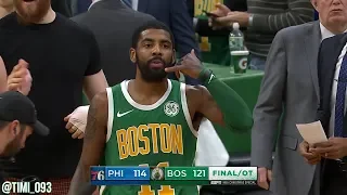 Boston Celtics Last 2:15 of Game vs Philadelphia 76ers UNCUT (12/25/2018)