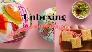 unboxing miniverse make it mini food! (2 sets)