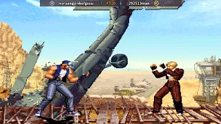 KOF95 The King Of Fighters 95 | Fightcade 拳皇95 noryangjinkofgosu (kr) vs 292513man (kr) 킹 오브 파이터즈95