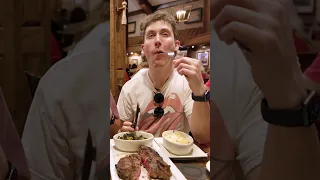 Brits try Texas Tomahawk Steak