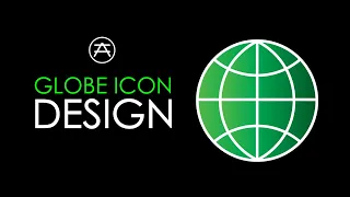 How to Create a simple Globe Icon/logo design in Adobe Illustrator