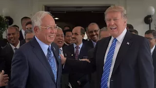 Trump, Najib talk about trade and security