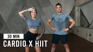 30 MIN FULL BODY CARDIO HIIT Workout (Intense, No Equipment)