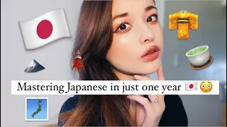 How I MASTERED Japanese in just ONE YEAR 🇯🇵 | Tips for Learning Japanese