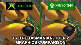 TY The Tasmanian Tiger 2 Graphics Comparison - Original & HD - Xbox & Xbox One