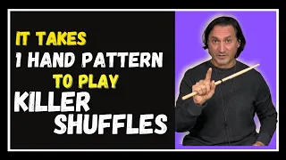 SHUFFLE LIKE BONHAM, PURDIE, PORCARO & COPELAND with this One Hand Pattern