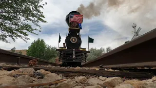 Steam Locomotives Running Over Gopro