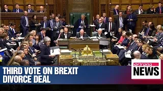 UK Parliament to vote on Brexit divorce deal on Friday