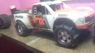 Shop time/ Traxxas UDR wheel/tire issue.