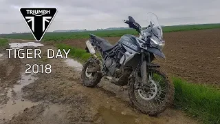 Triumph Tiger Day 2018 : apprentissage, boue à haute dose et gamelles !