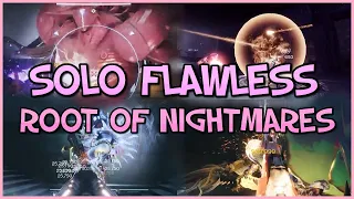 Solo Flawless Root of Nightmares (Hunter) [Season of the Wish]